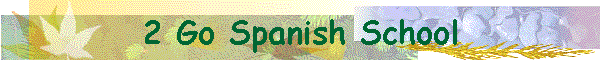 2 Go Spanish School