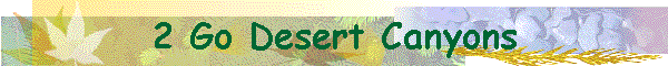 2 Go Desert Canyons